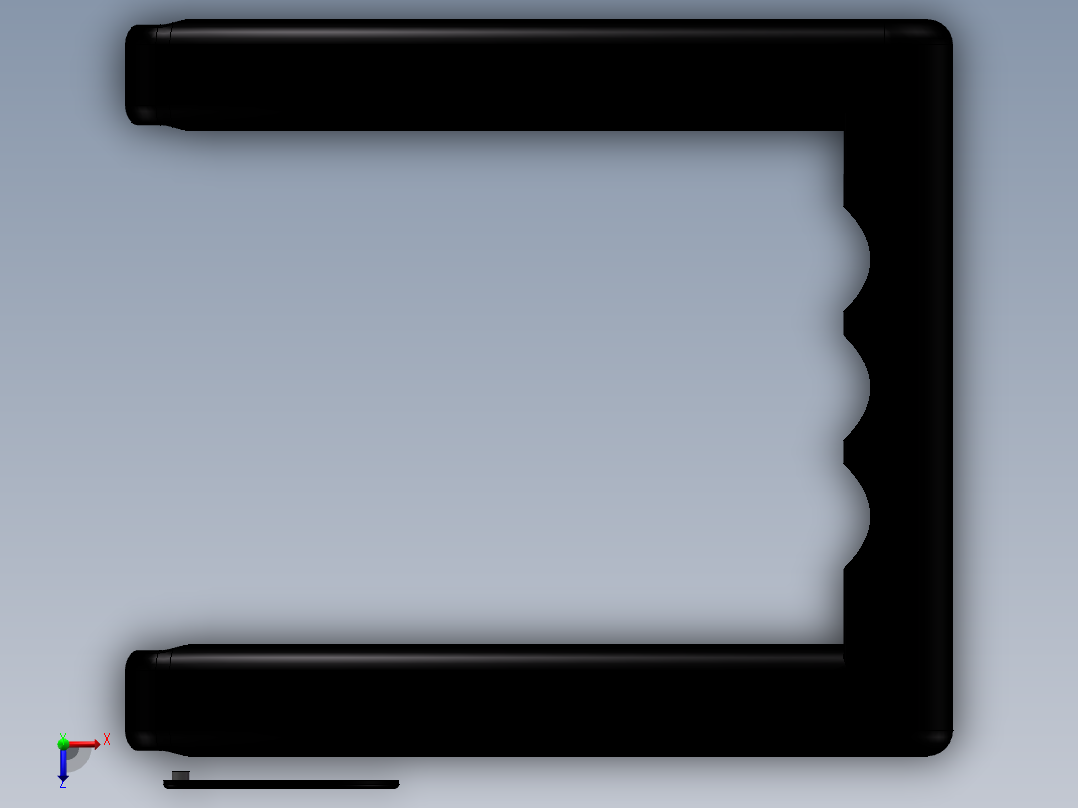 电池仓、电池(9)俯视图