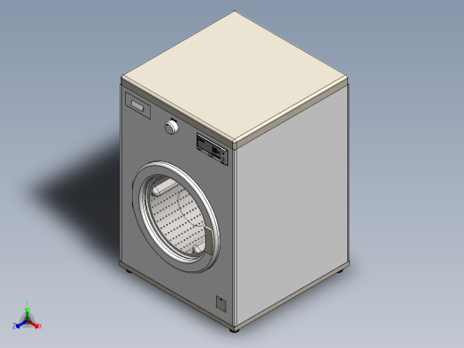洗衣机(7)正等轴测缩略图