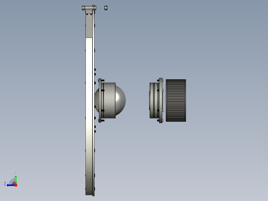 B3003480-立式带锯右视图