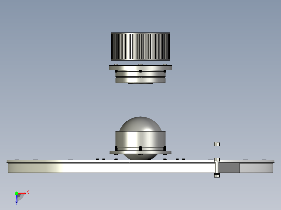 B3003480-立式带锯俯视图