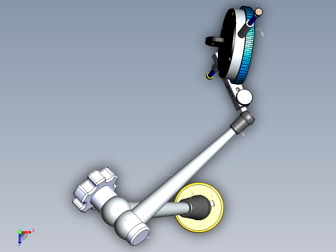 磁力座(8)俯视图