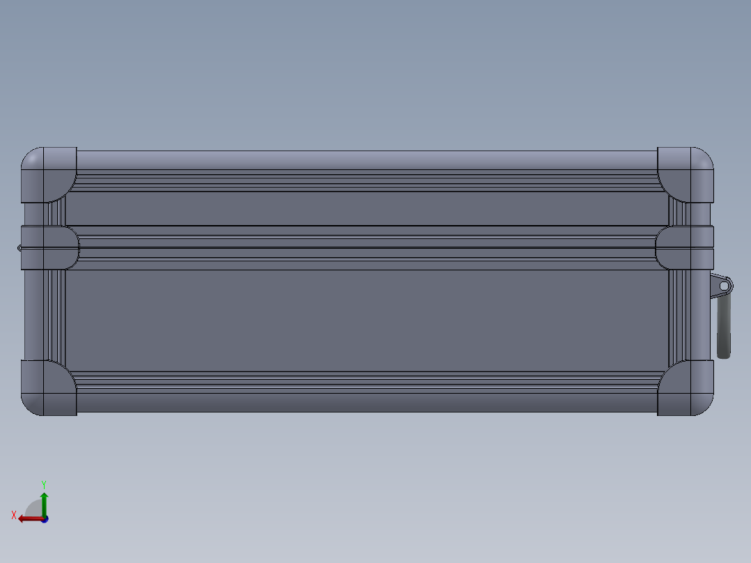 旅行箱(2)后视图