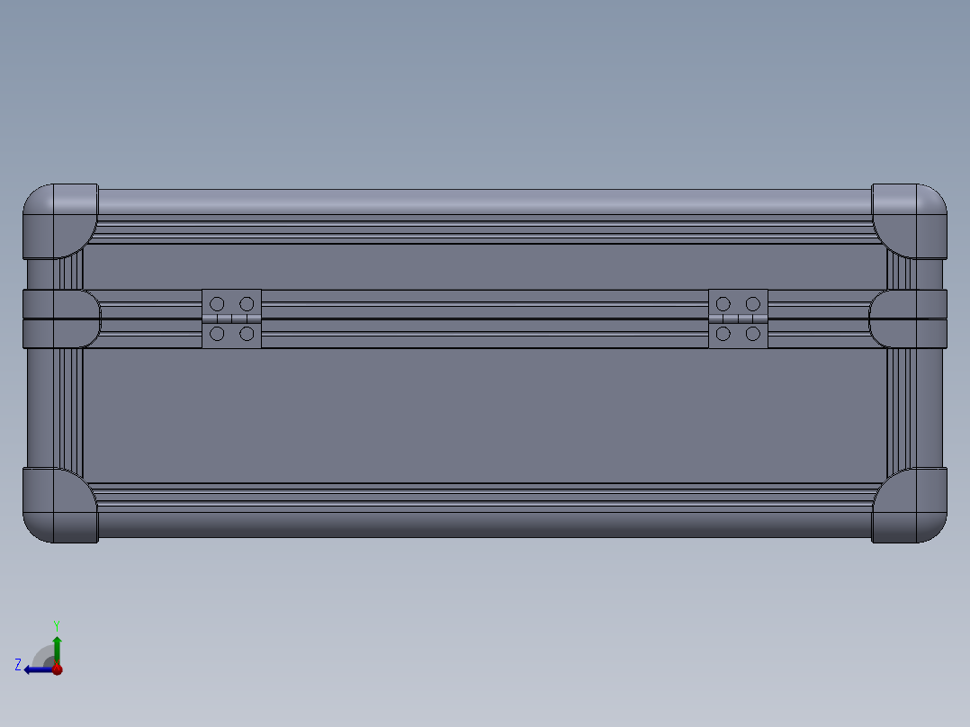 旅行箱(2)右视图