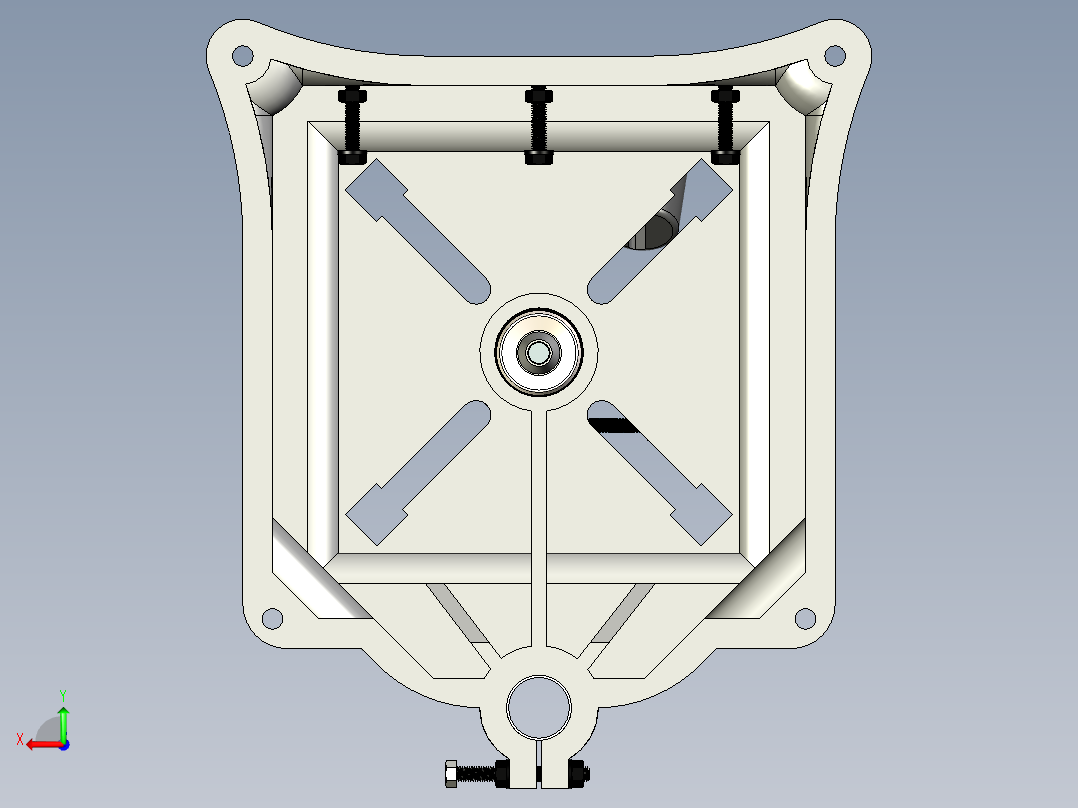 B2004065-3D打印钻床后视图