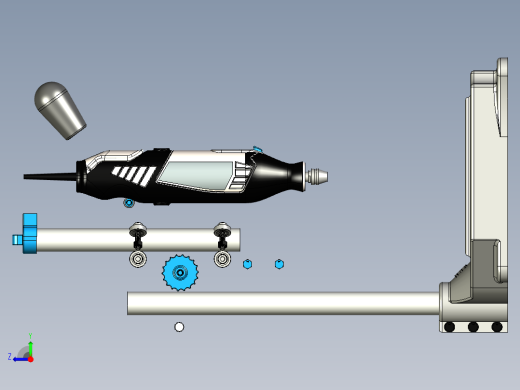 B2004065-3D打印钻床右视缩略图