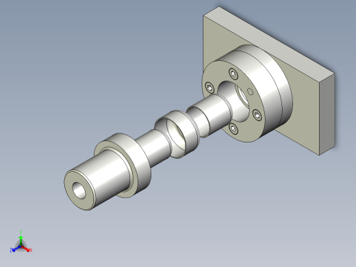 无凸缘圆筒形件再拉深模
