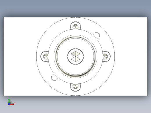 无凸缘圆筒形件再拉深模前视缩略图