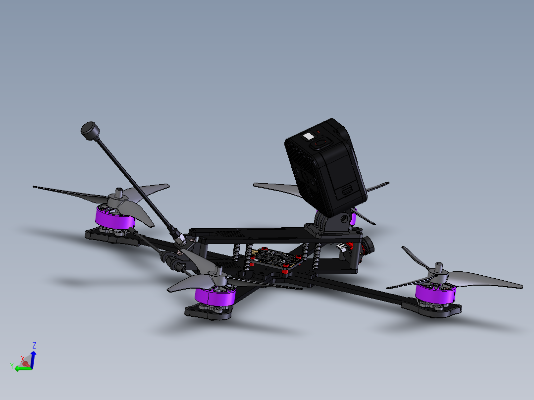 5英寸花式（FPV）无人机 stp