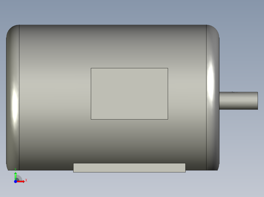 37KW东元电机前视图