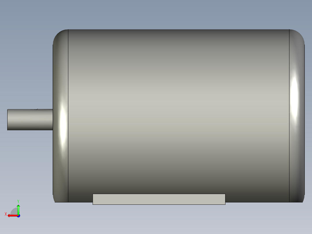 37KW东元电机后视图