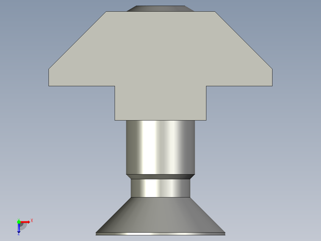 40铝合金-滑块螺母-沉头螺钉M6X20-组件-LXYC-BOSS借用-R20俯视图