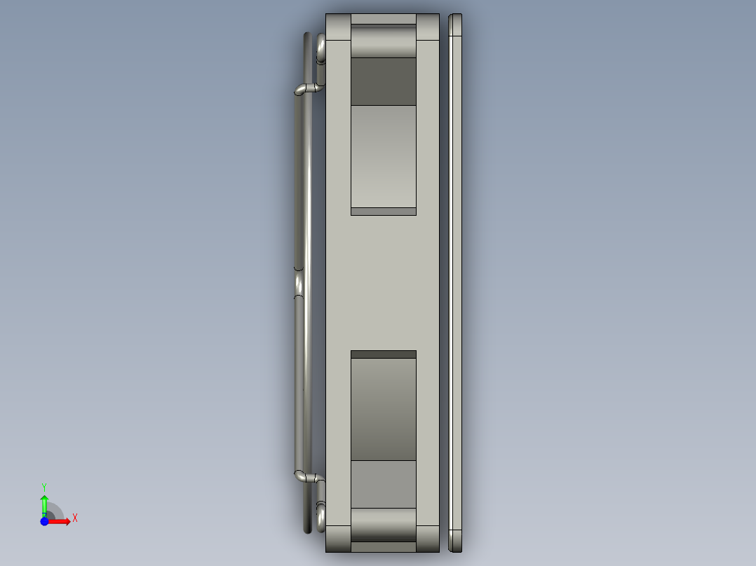 风扇套装-AFB1224SHE前视图