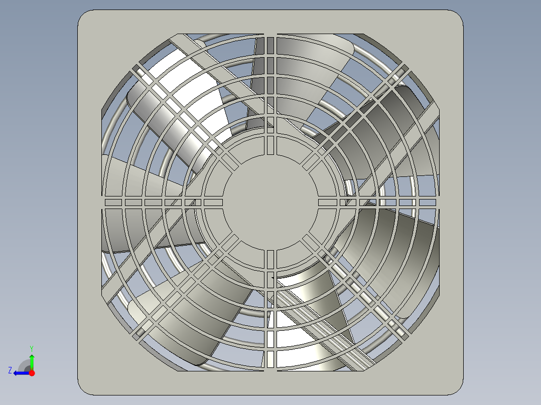 风扇套装-AFB1224SHE右视图