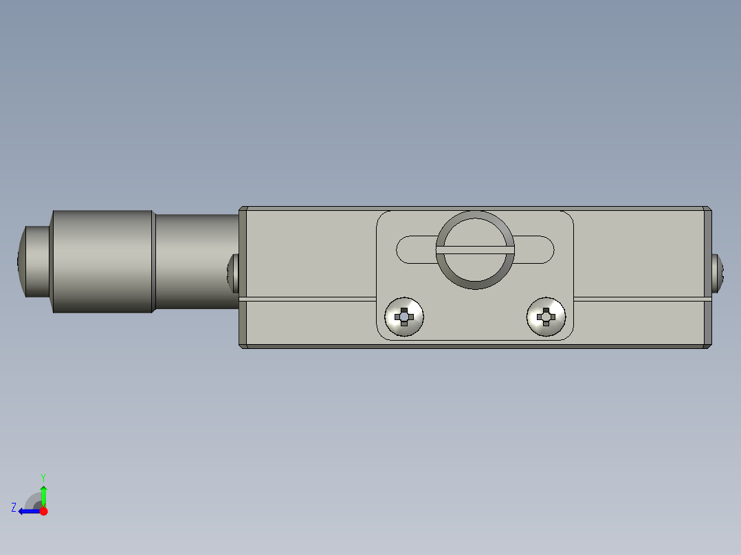 LX60-L手动平台右视图
