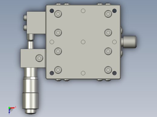 LX60-L手动平台俯视缩略图