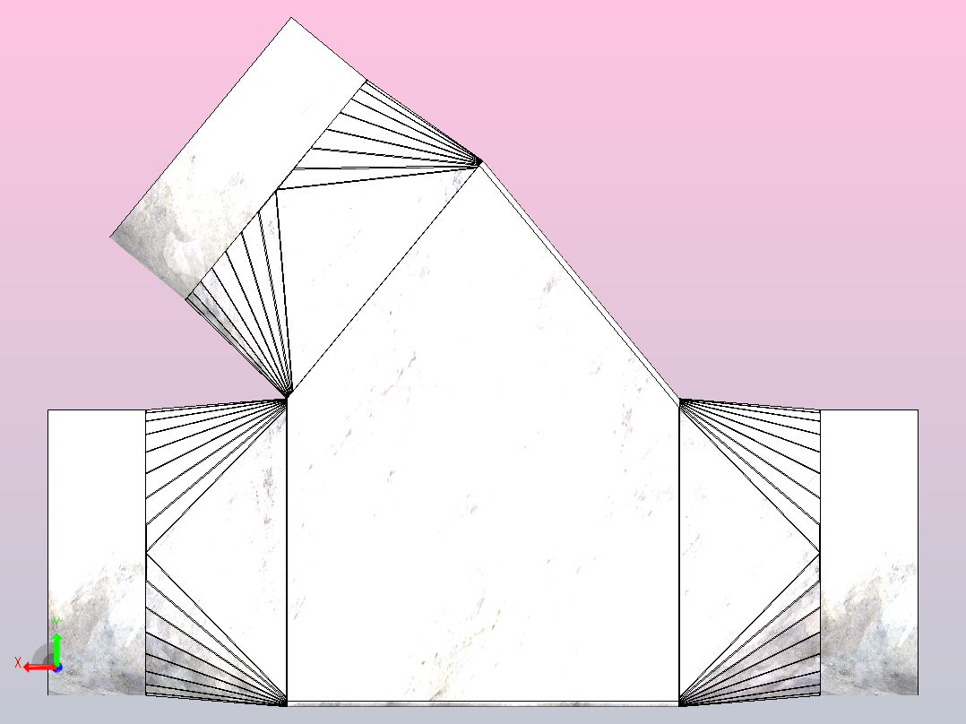 钣金分流器.SLDPRT后视图