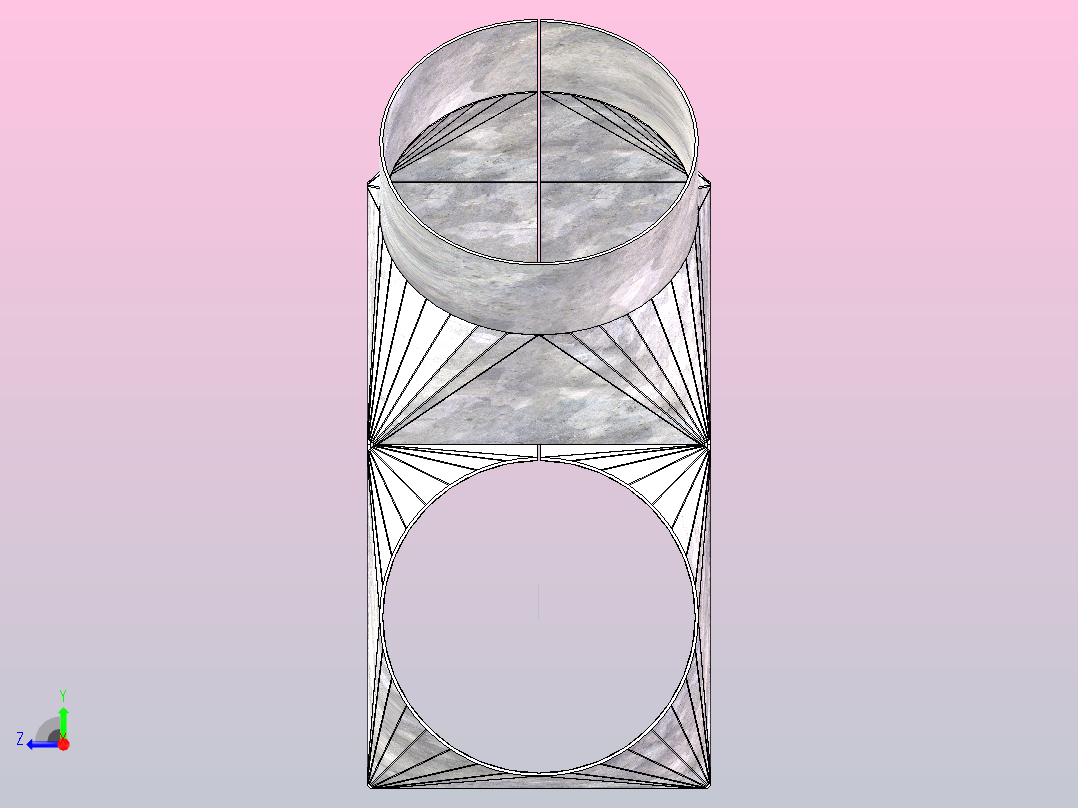 钣金分流器.SLDPRT右视图