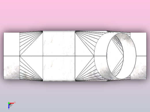 钣金分流器.SLDPRT俯视缩略图