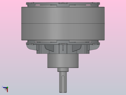 磁粉制动器ZKB0.6YN俯视缩略图