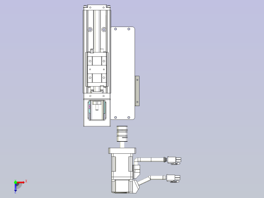 kk50-150A1-F0带MSMD5A2G1A电机俯视缩略图