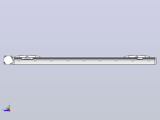 皮带直线轴双滑块型TPA-GCBS-150-P80-L375-DL-M75-N3右视缩略图