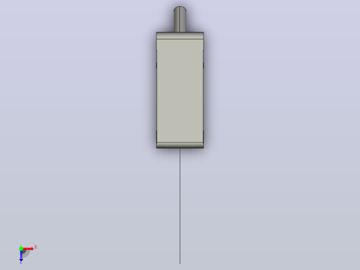 深浦激光位移传感器 LM-W 3D俯视缩略图