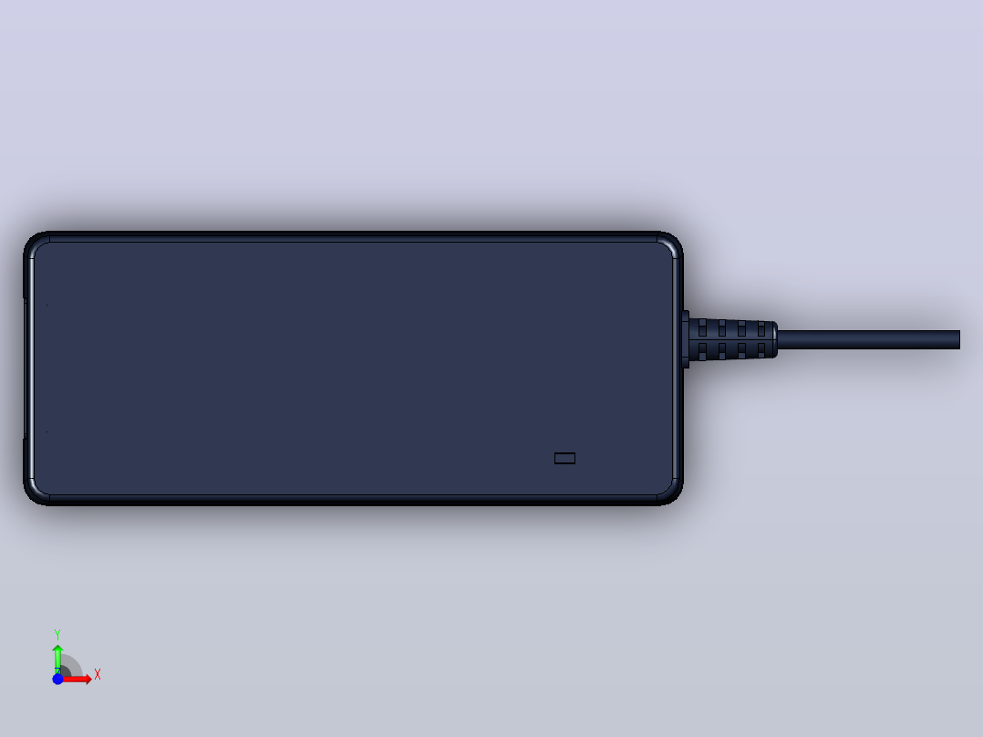 开关电源GSM90A12-P1M前视图