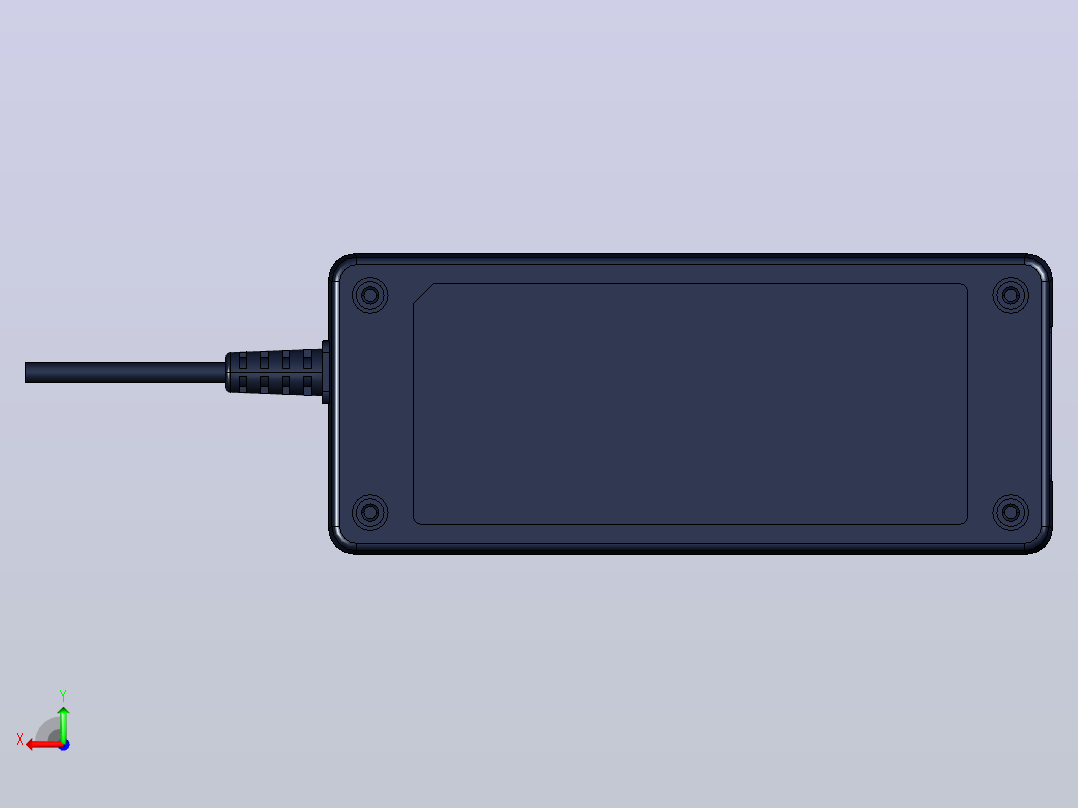 开关电源GSM90A12-P1M后视图