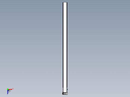 皮带直线轴半封闭可选导轨TPA-HNB-140D-120-L2600-RU-C-P40-N3俯视缩略图