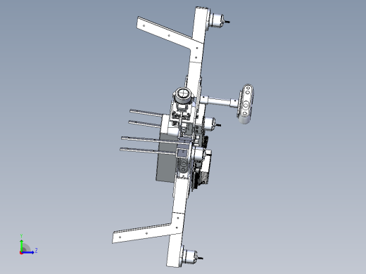 无人机模型左视缩略图