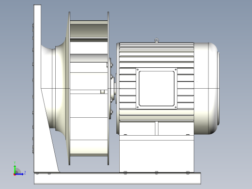SYWB系列离心风机[SYPB900]亿利达左视缩略图