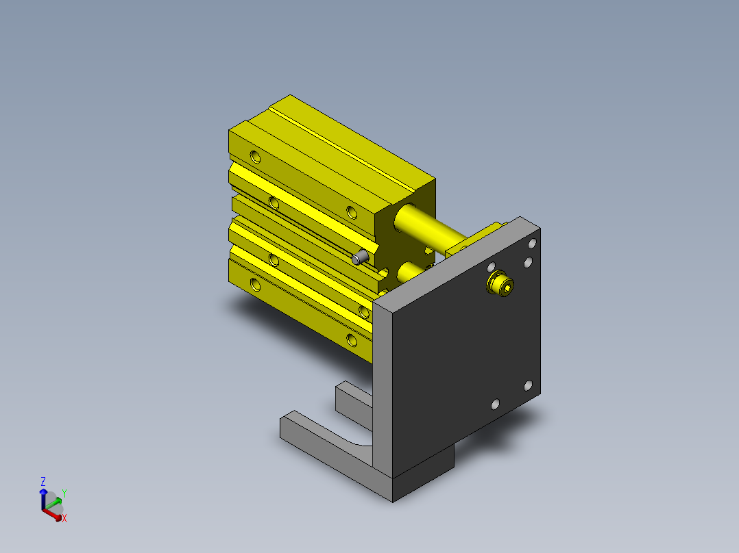 防止工件脱落的机器人手臂