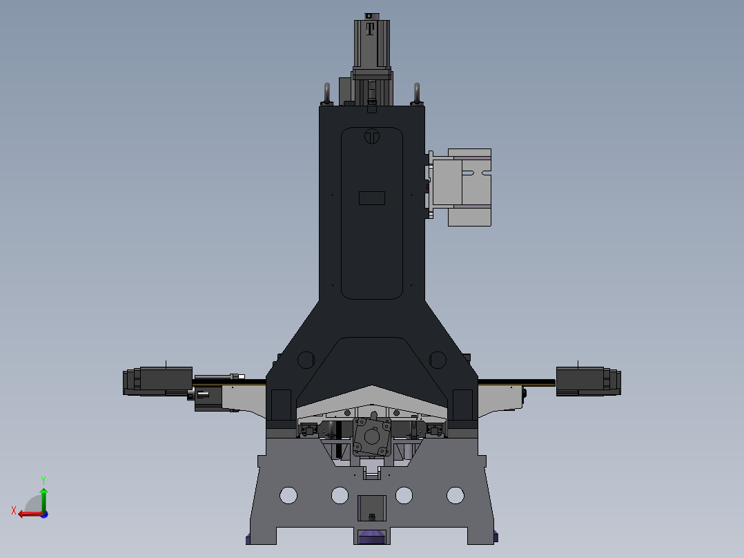 加工中心V850光机sw16后视图