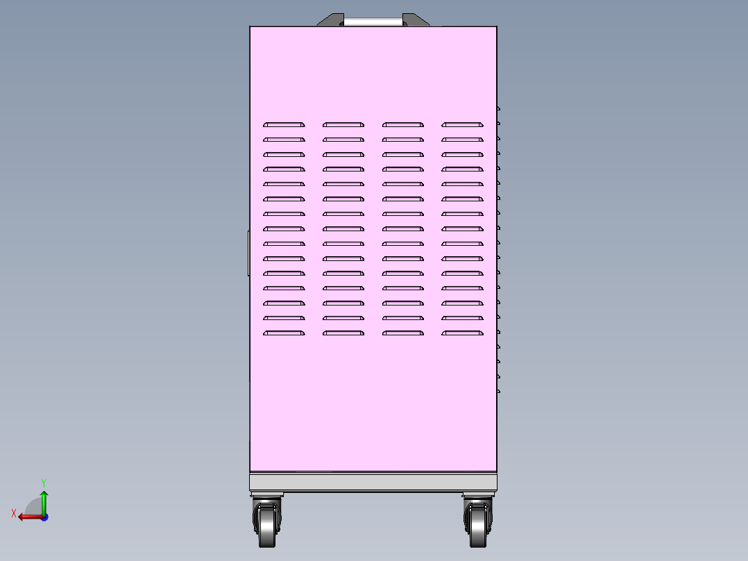 真空负压站sw16可编辑后视图