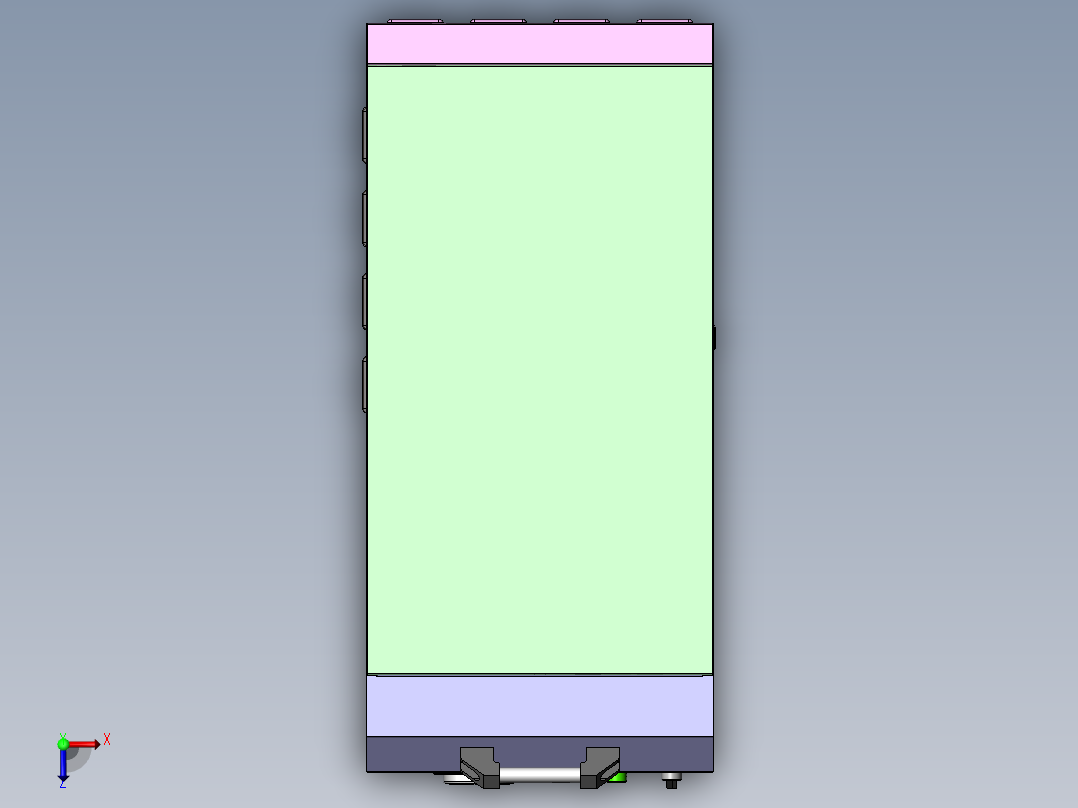 真空负压站sw16可编辑俯视图