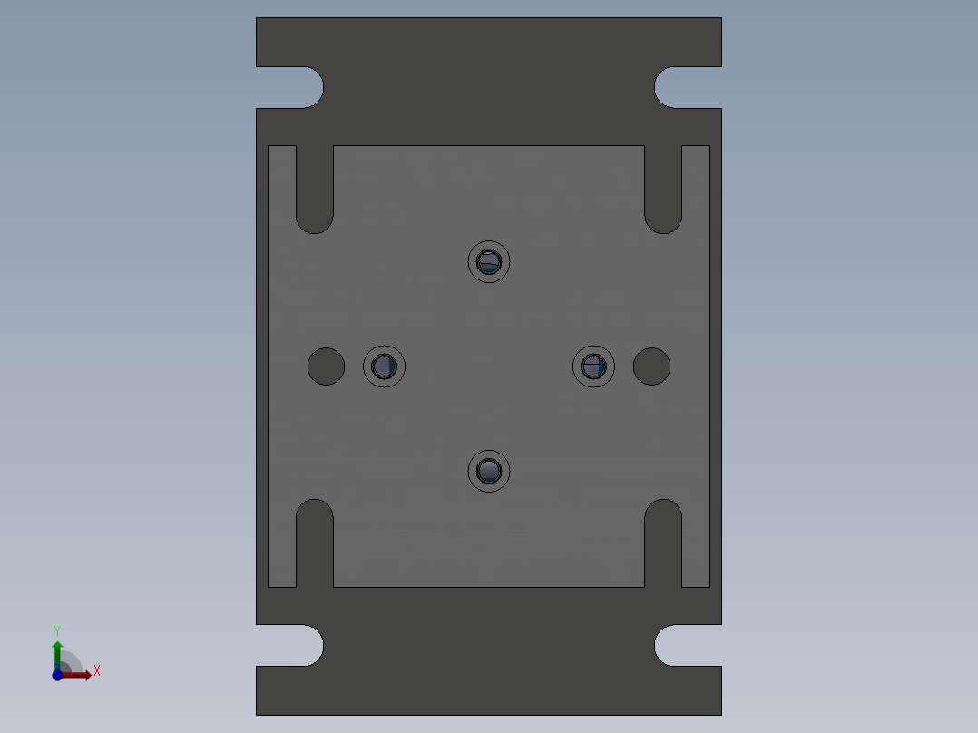 空气发生器压合工装（D3单发充氦工装）3D模型前视图
