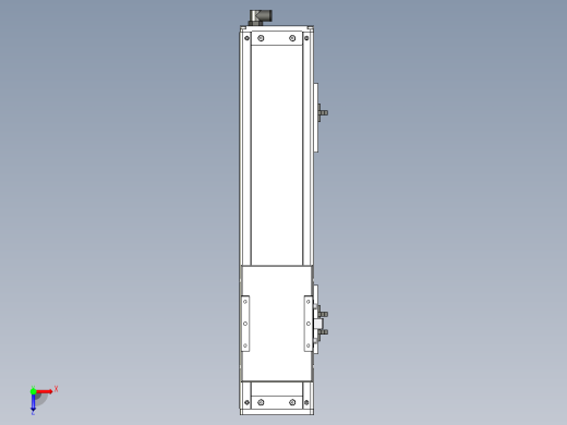 Toyo东佑达直线模组-ECH12-300-BM-100W俯视缩略图