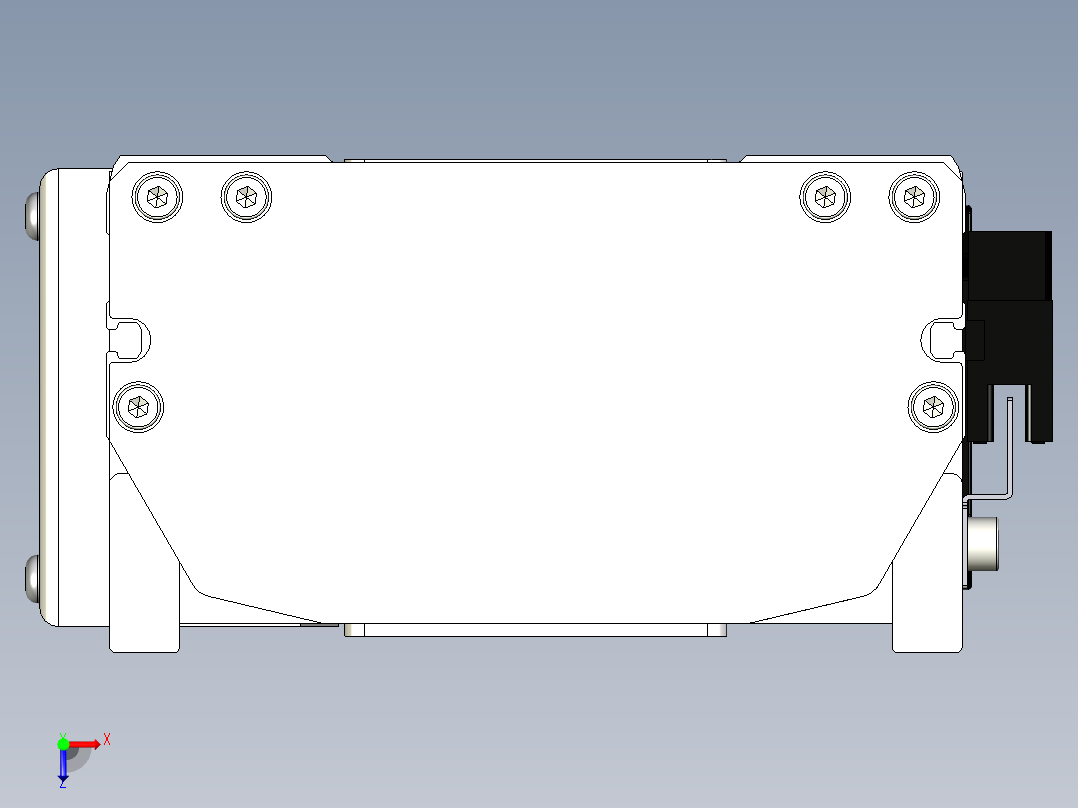 Toyo东佑达直线模组-ETB14-L-150俯视图