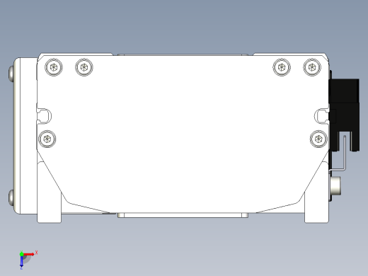 Toyo东佑达直线模组-ETB14-L-150俯视缩略图