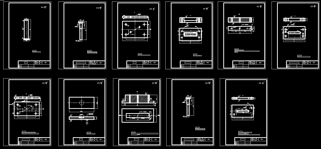 0042-加强板冲压成形工艺与模具设计【全套14张CAD图】