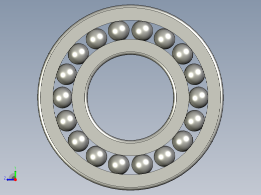 深沟球轴承6312右视缩略图