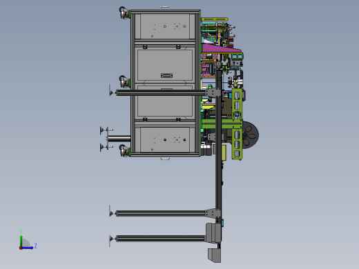 自动测试贴模机左视缩略图