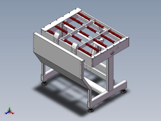层压翻料机正等轴测缩略图