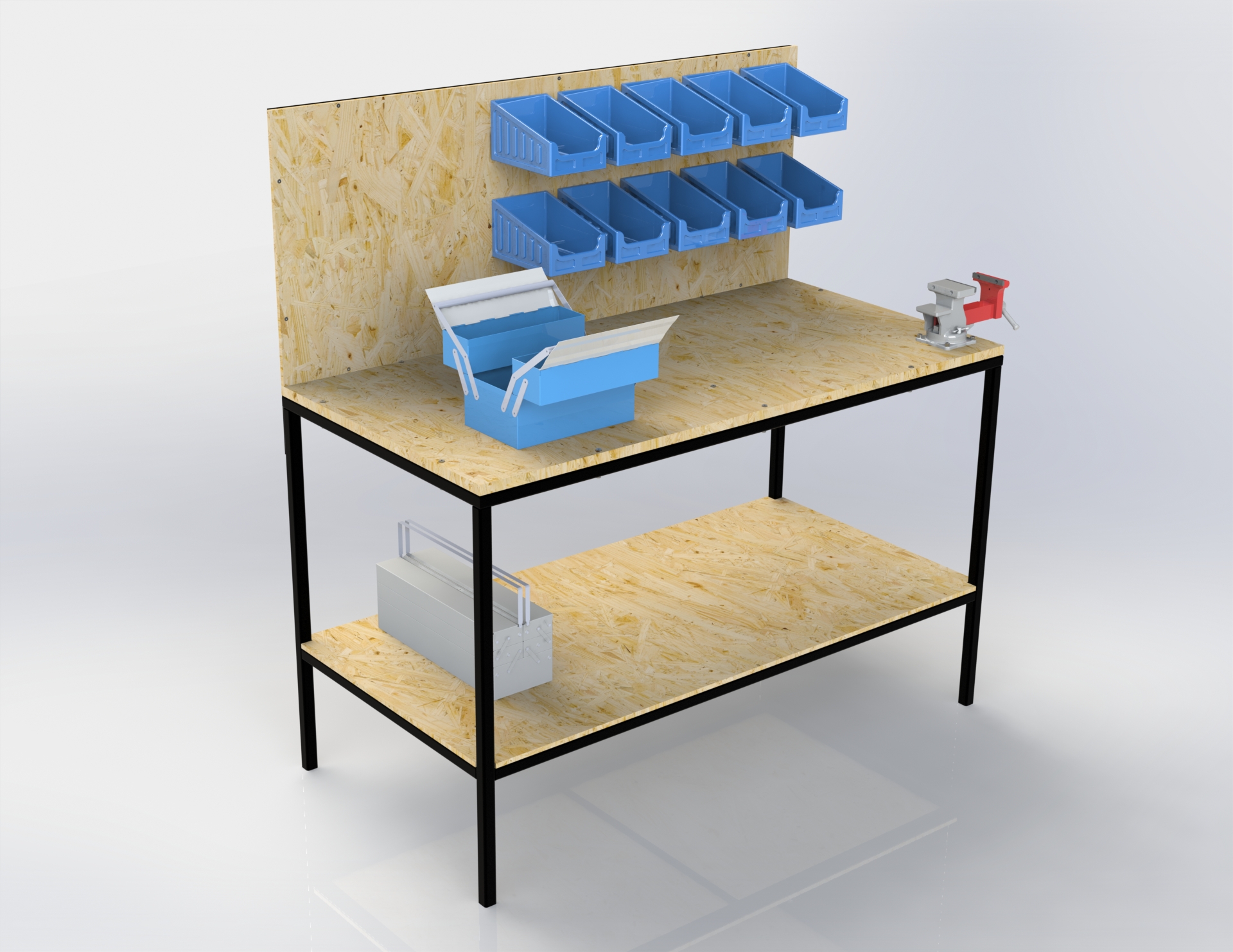 简单的工作台设计