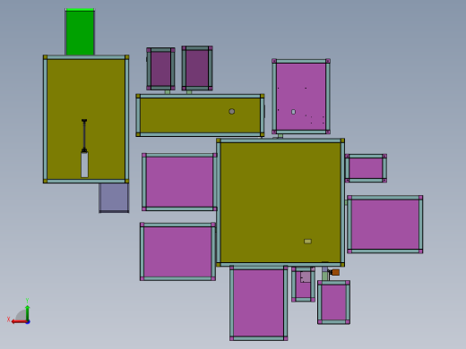 弹药盒自动组装检测设备sw18可编辑后视缩略图