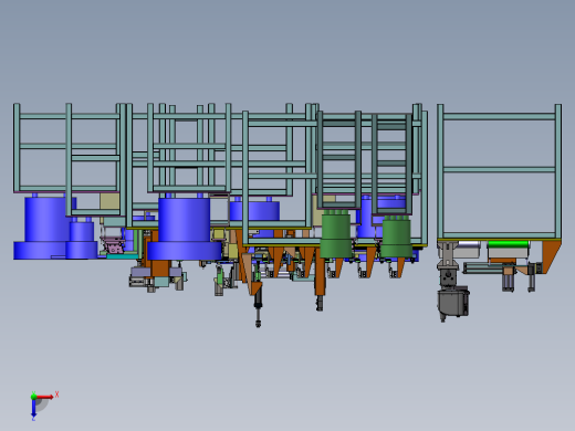 弹药盒自动组装检测设备sw18可编辑俯视缩略图