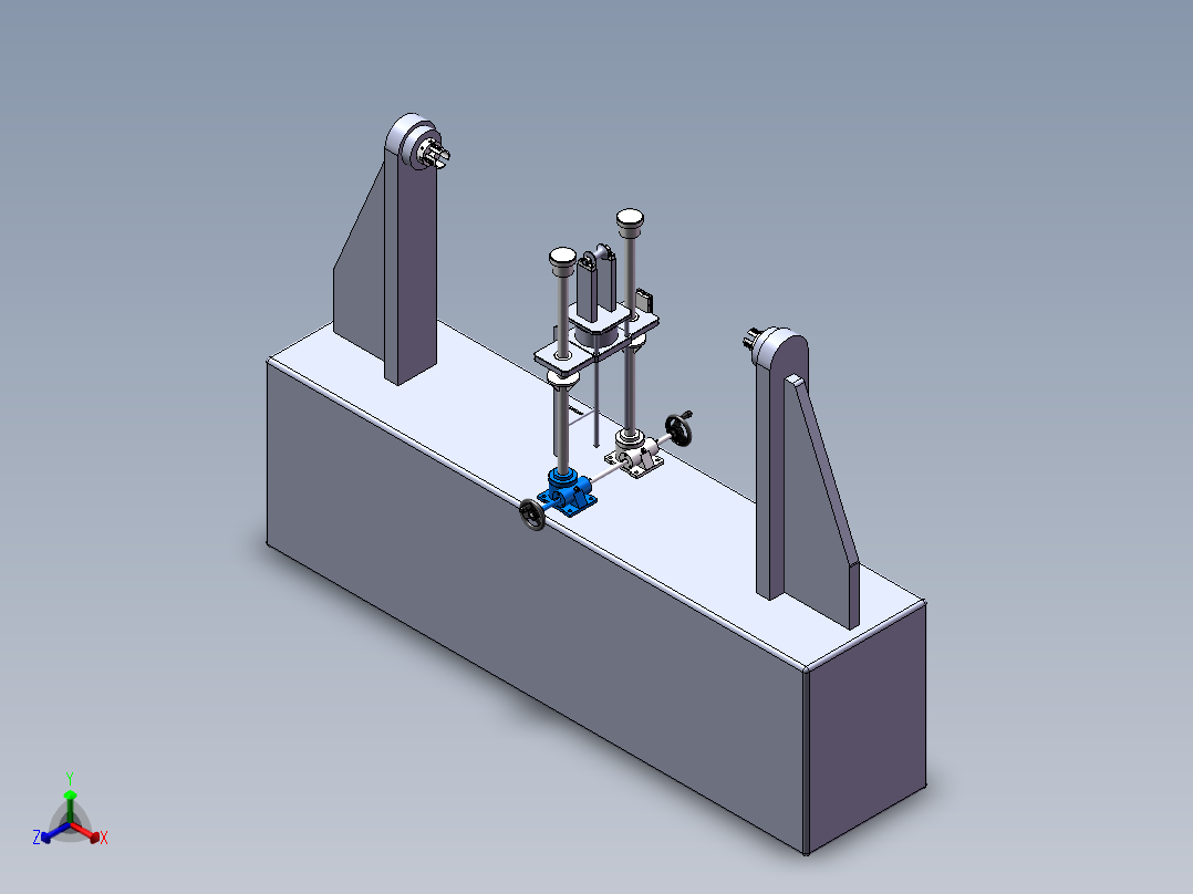 线缆抗拉试验机sw18正等轴测图