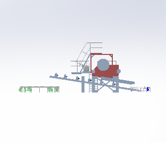 砂石筛选上料传料自动生产线设计sw17可编辑缩略图
