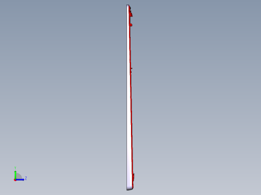 笔记本C壳加工内腔程序模型左视缩略图