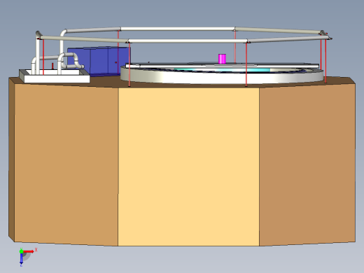B2003945-饮用水工厂混凝反应器俯视缩略图